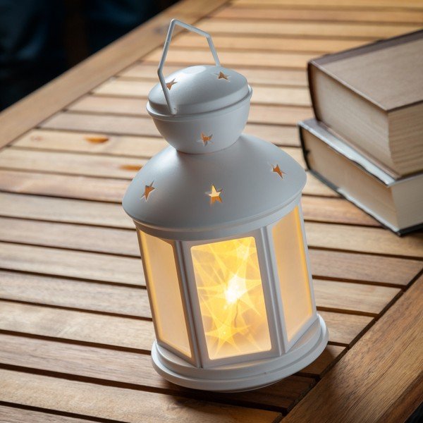 Biały lampion LED InnovaGoods-image-1