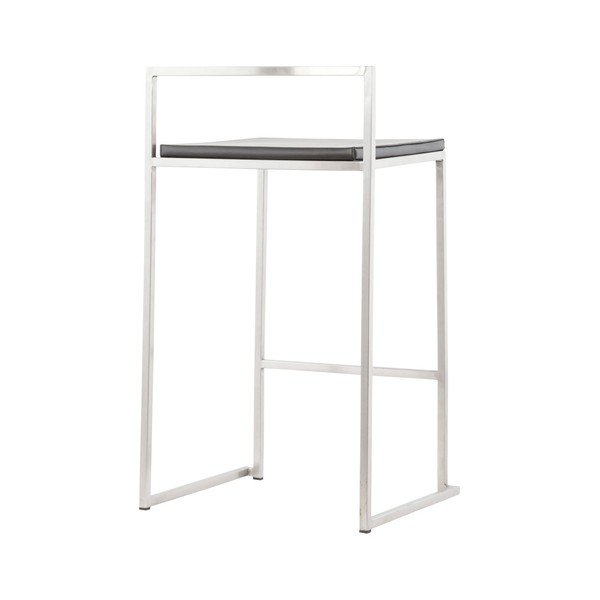 Hoker z czarnym siedziskiem Kokoon Meto, wys. siedziska 65 cm-image-1