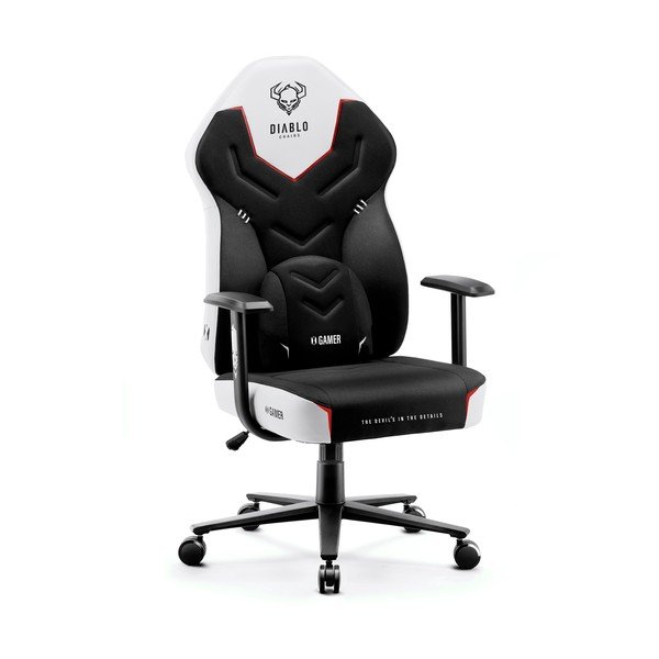 Czarny fotel gamingowy X-Gamer 2.0 – Diablo Chairs