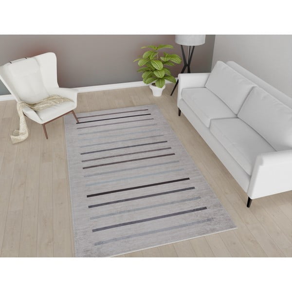 Jasnobrązowy dywan odpowiedni do prania 50x80 cm – Vitaus-image-1