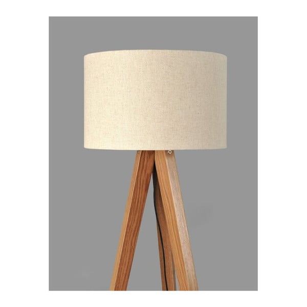 Lampa stojąca Tripod White/Walnut-image-1