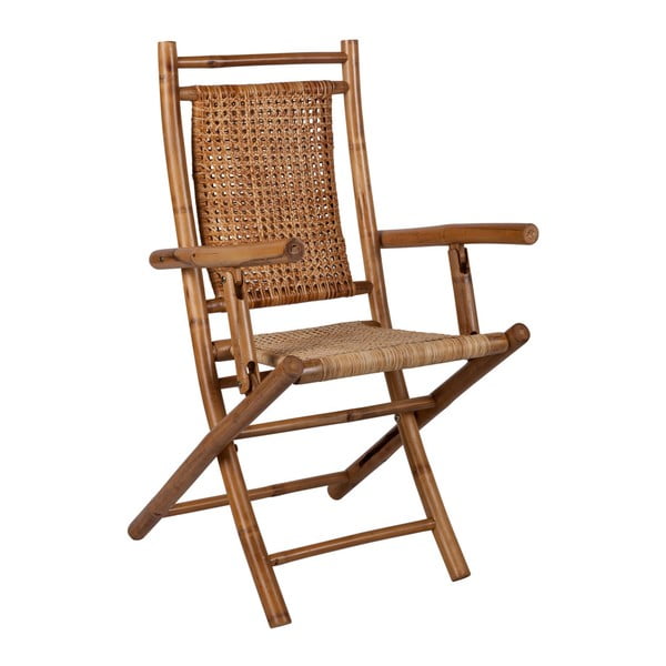 Bambusowe ogrodowe krzesło składane Crido Consulting Bamboo