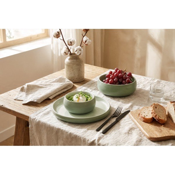 Kamionkowy zestaw talerzy 3 szt. Aura Nomi – Bonami Selection-image-1