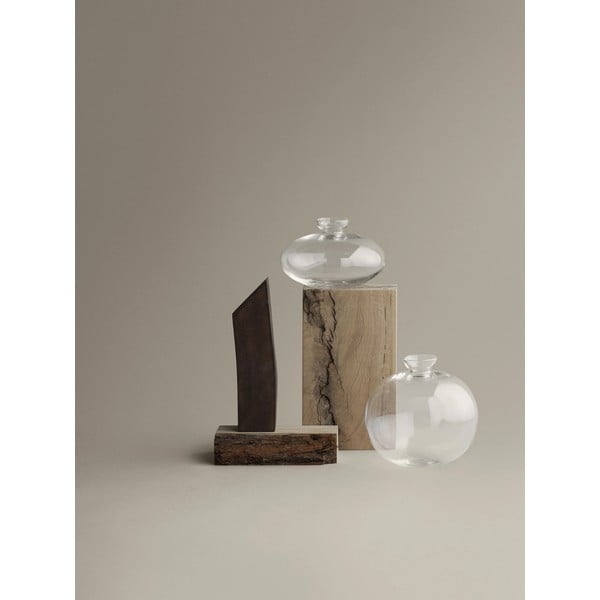 Szklany ręcznie wykonany wazon (wysokość 9 cm) Avo – Blomus-image-4