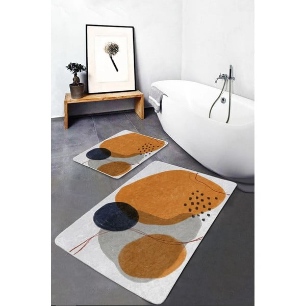 Aksamitne dywaniki łazienkowe zestaw 2 szt. 60x100 cm – Mila Home-image-2