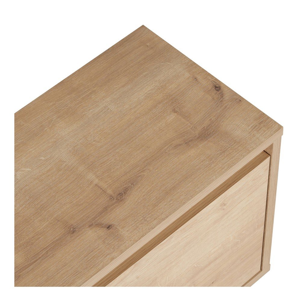 Szafka pod TV w dekorze dębu w naturalnym kolorze 160x42x30 cm Sentinel – Kalune Design (zdjęcie 6)