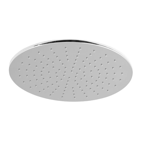 Deszczownica z mosiądzu w kolorze srebra z połyskiem ø 30 cm – Sapho-image-1