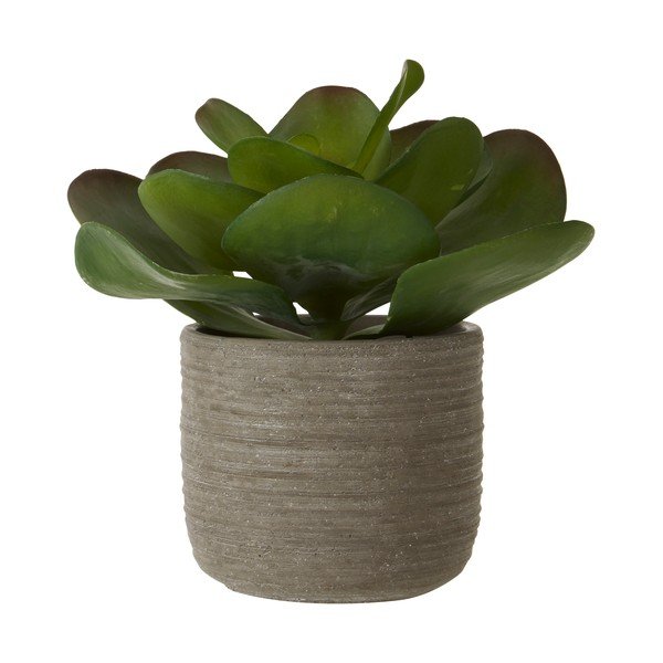 Sztuczny kwiat lotusu w szarej doniczce Premier Housewares Fiori-image-1