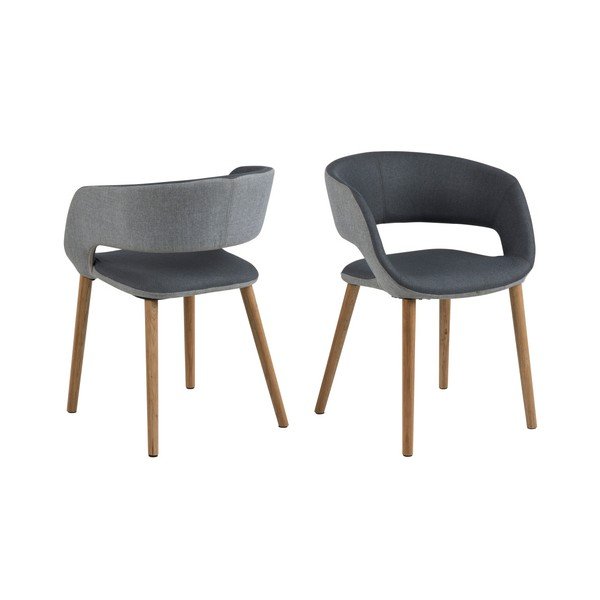 Antracytowe krzesło Actona Greta-image-3