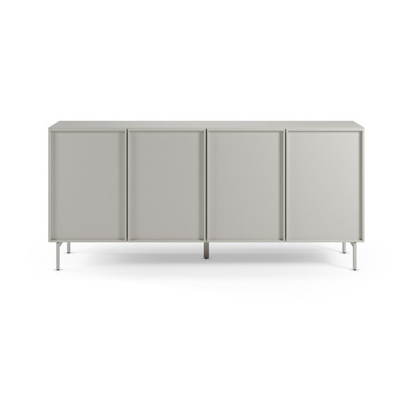 Kremowa szafka 180x80x42 cm Brise – Marckeric