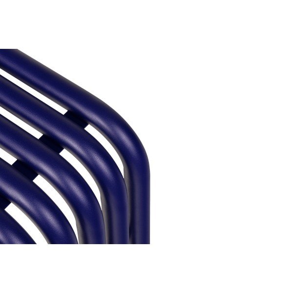 Niebieska metalowa ławka ogrodowa Nokk – noo.ma-image-4