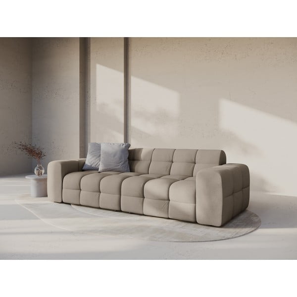 Brązowa sofa 255 cm Kendal – Micadoni -image-1