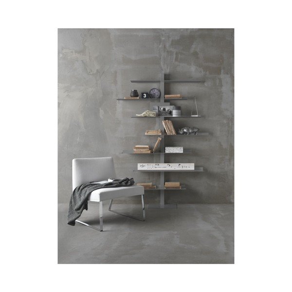 Biblioteczka Apollo Grey-image-1