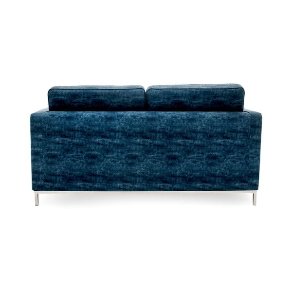 Sofa dwuosobowa Ben, ciemnonbiebieska-image-2