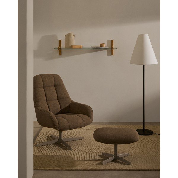 Brązowy podnóżek Jaspe – Kave Home-image-1