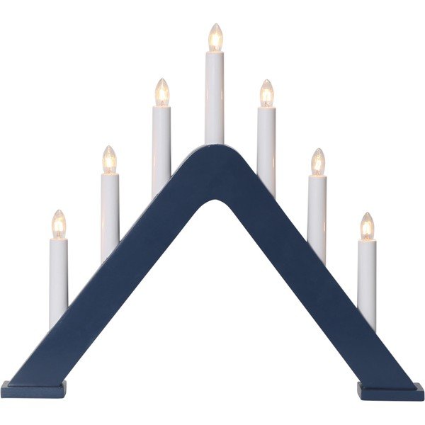 Ciemnoniebieska świąteczna dekoracja świetlna do kontaktu Jarve – Star Trading