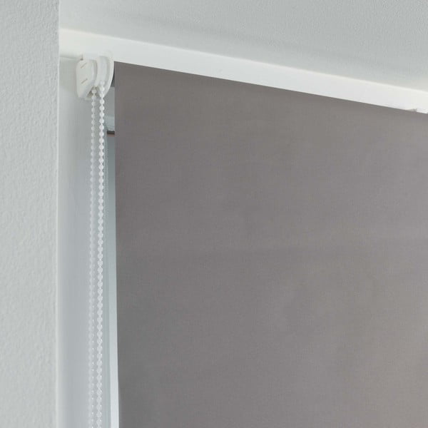 Jasnobrązowa tekstylna roleta 90x180 cm Occult – douceur d'intérieur-image-1