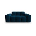 Ciemnoniebieska aksamitna sofa 156 cm Kendal – Micadoni Home