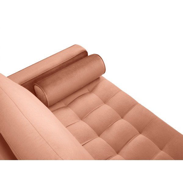 Różowa aksamitna sofa Milo Casa Santo, 174 cm-image-4