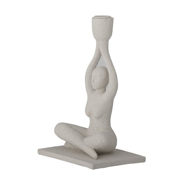 Świecznik z żywicy polimerowej Lucie − Bloomingville-image-2