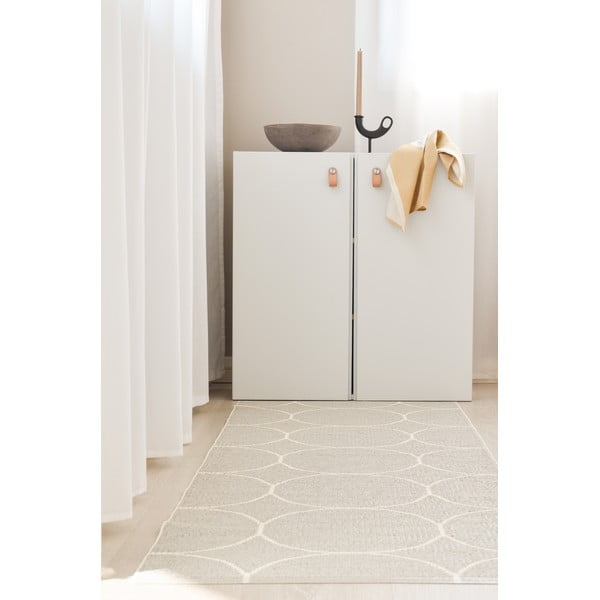 Kremowy chodnik odpowiedni na zewnątrz 70x200 cm Boo Linen – Pappelina-image-1