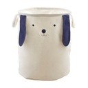 Biały tekstylny dziecięcy kosz na zabawki ø 39x48 cm Mimo Dog Face – Premier Housewares