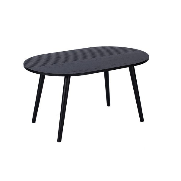 Czarny owalny stolik Bonami Selection Leo-image-1