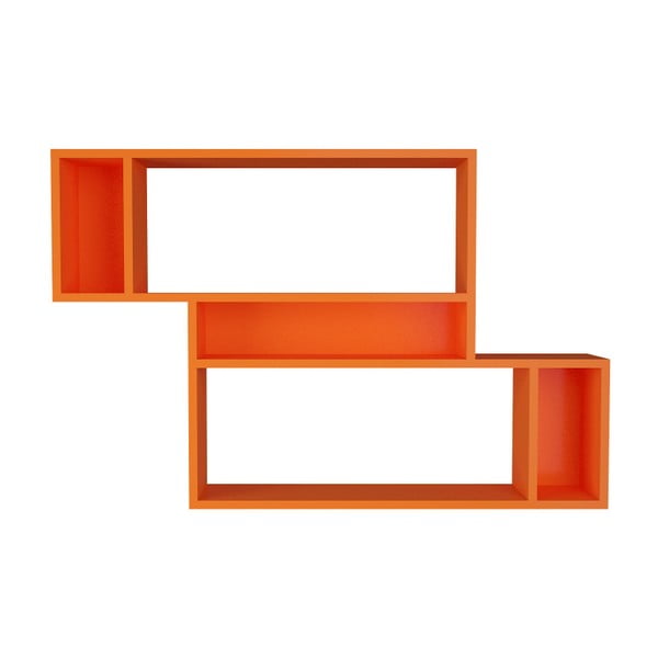 Pomarańczowa półka Mobito Design Carry