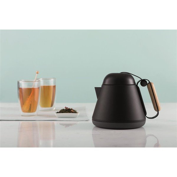 Czarny dzbanek do herbaty XD Design Teako, 1 l-image-1
