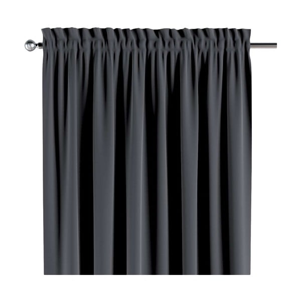 Szara zasłona 260x130 cm Posh Velvet – Yellow Tipi