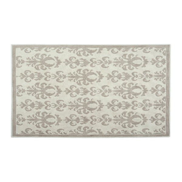Dywan bawełniany Baroco 80x150 cm, kremowy