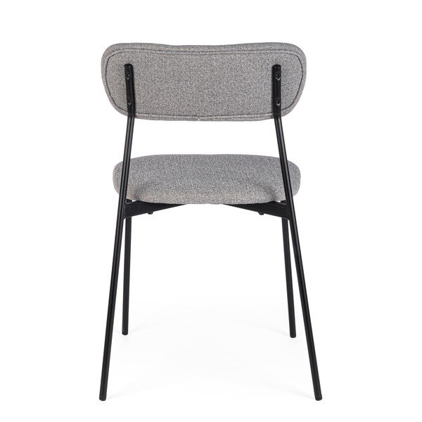 Szare tapicerowane krzesło Inka – Yes Everyday-image-4