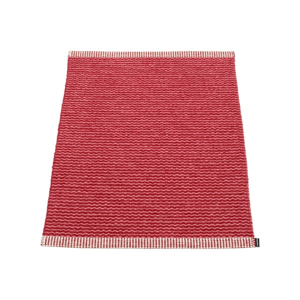 Czerwony dywan odpowiedni na zewnątrz 60x85 cm Mono Blush – Pappelina