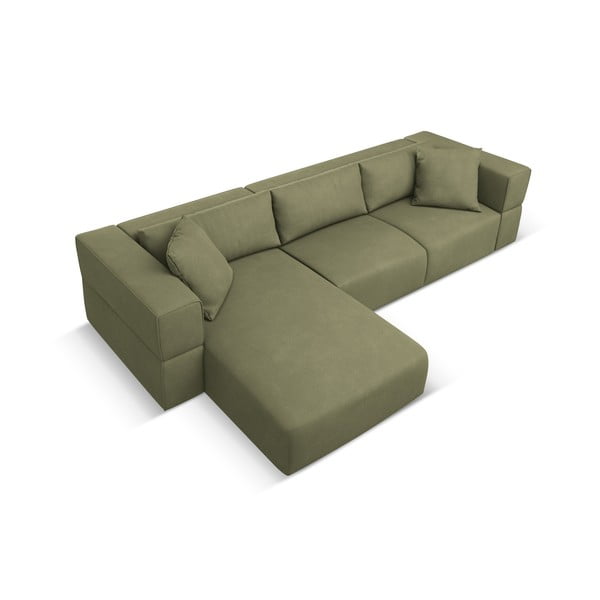 Jasnozielony narożnik (lewostronny) Esther – Milo Casa-image-3