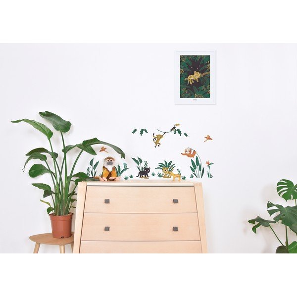 Naklejki dziecięce 30x42 cm Jungle Animals – Lilipinso-image-1