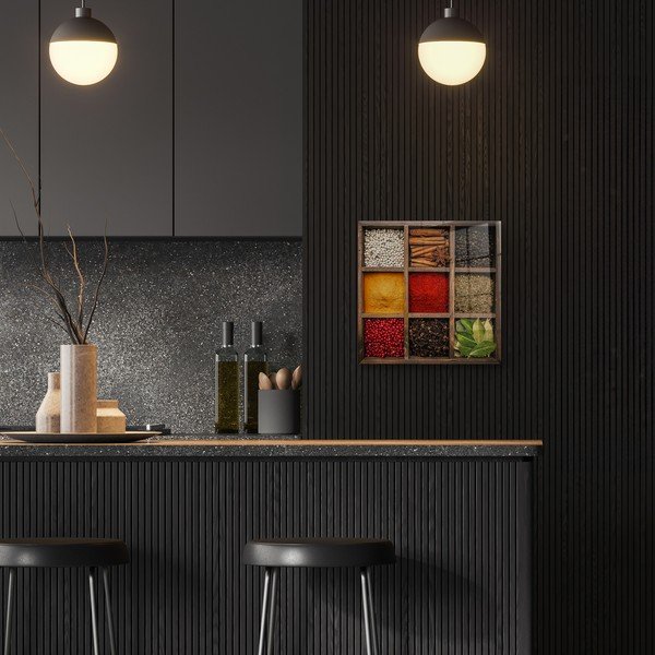 Szklany obraz 30x30 cm Spices Box – Styler-image-1