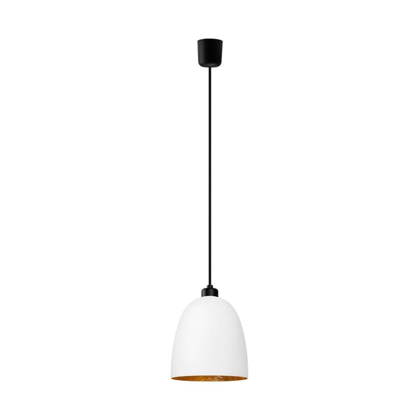 Biała lampa wisząca Sotto Luce Awa Elementary 1S, ⌀ 17 cm