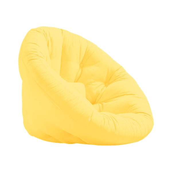 Fotel rozkładany Karup Design Nest Yellow