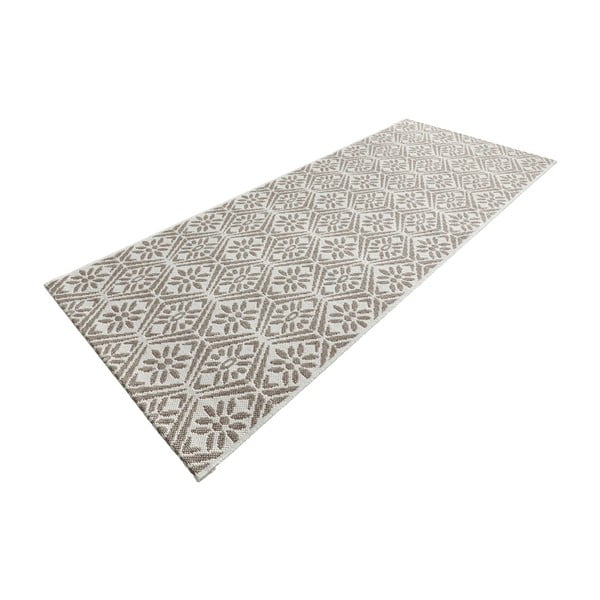 Beżowo-biały chodnik Zala Living Soho, 80x200 cm-image-2