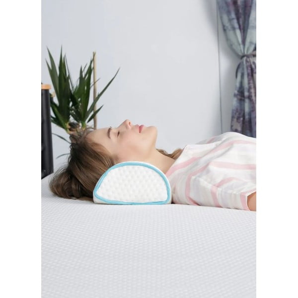 Poduszka ergonomiczna wypełniona pianką pamięciową 18x42 cm – Mila Home-image-1