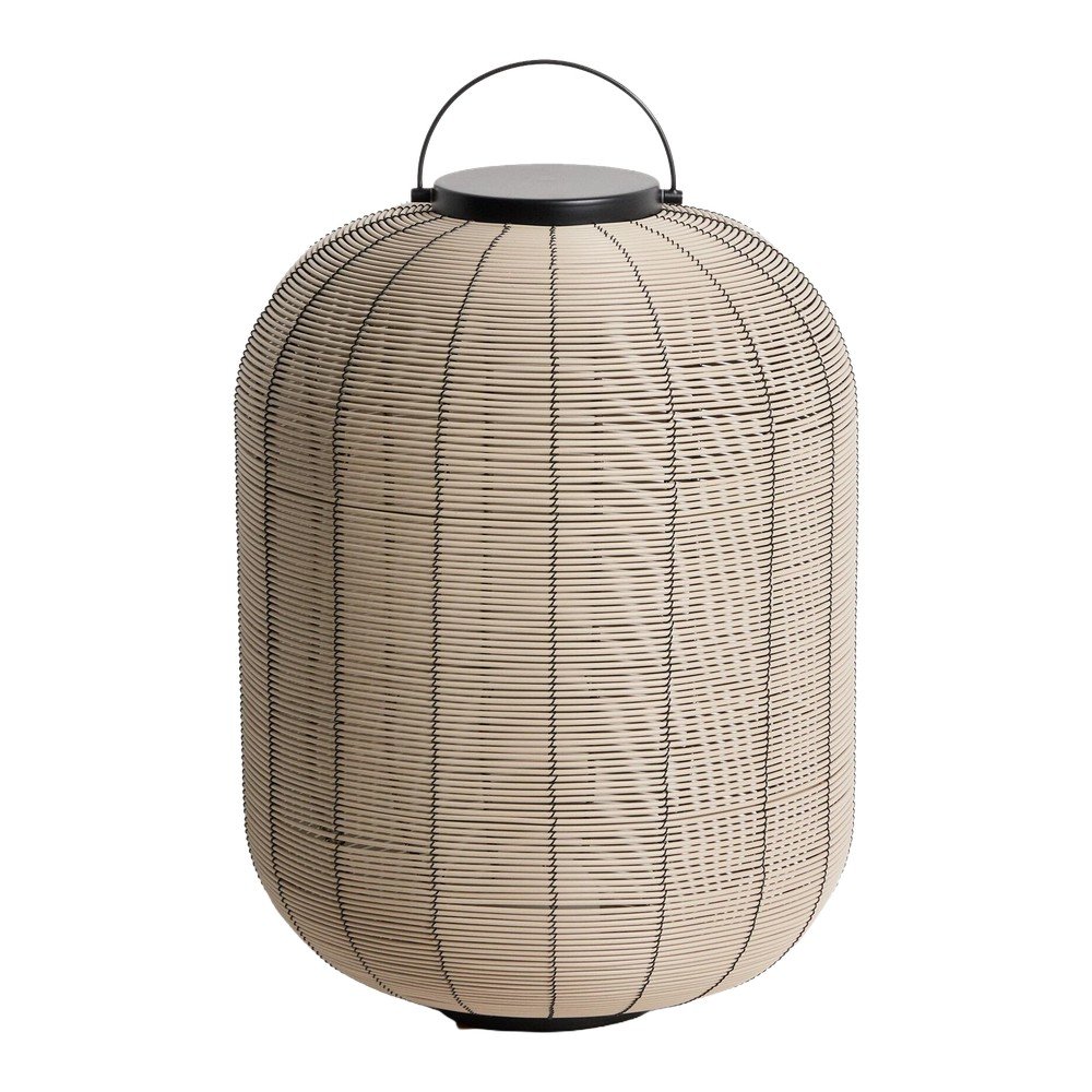Szarobrązowy lampion LED na USB (wysokość 55 cm) Saranella – Kave Home