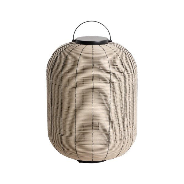Szarobrązowy lampion LED na USB (wysokość 55 cm) Saranella – Kave Home