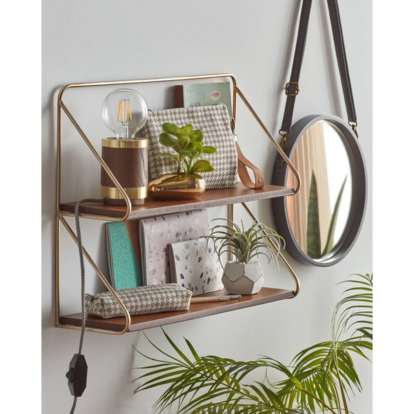 Jasnobrązowa półka Kave Home Catrina-image-1