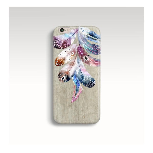 Etui na telefon Wood Feathers na iPhone 6/6S