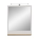 Lustro z oświetleniem/z półką ścienne 60x74,5 cm Quickset 966 – Pelipal