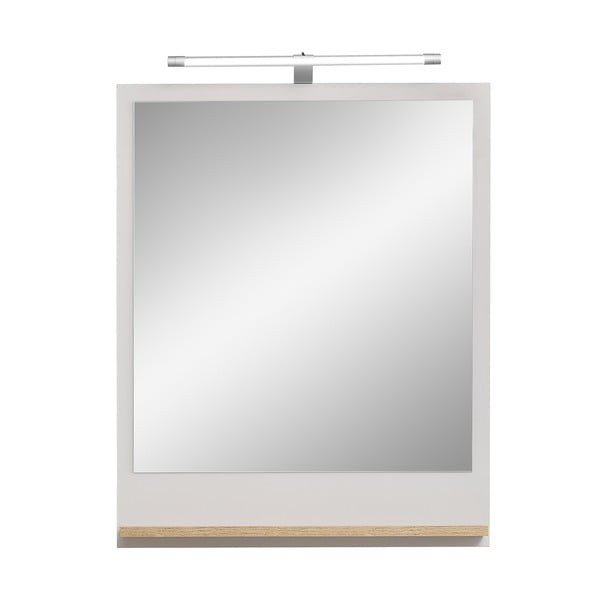 Lustro z oświetleniem/z półką ścienne 60x74,5 cm Quickset 966 – Pelipal