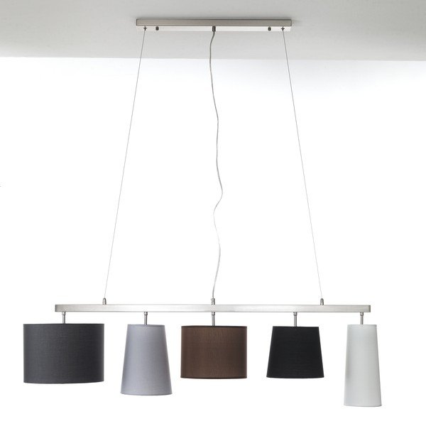 Szara lampa wisząca 125x28 cm Jumble – Tomasucci-image-2