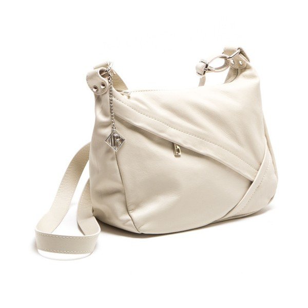 Skórzana torebka Isabella Rhea 2133 Beige-image-3
