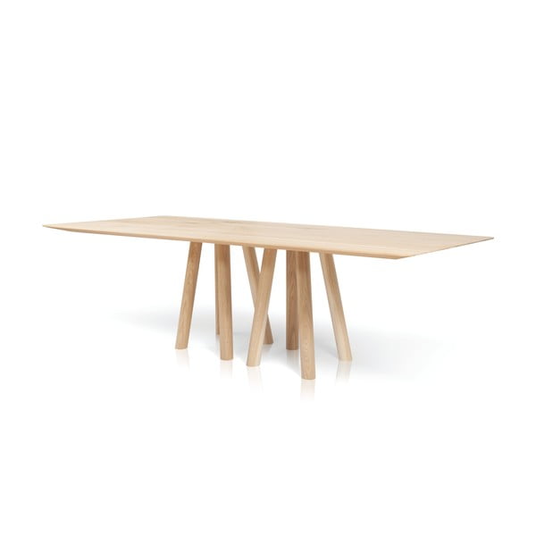 Stół do jadalni z litego drewna Mos-i-ko AL2, 240cm