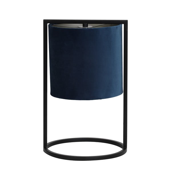 Czarno-ciemnoniebieska lampa stołowa (wysokość 35 cm) Santos – Light & Living